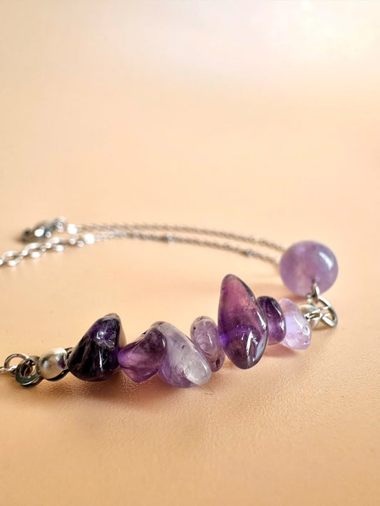 FLOW | Amethyst Freely Bracelet