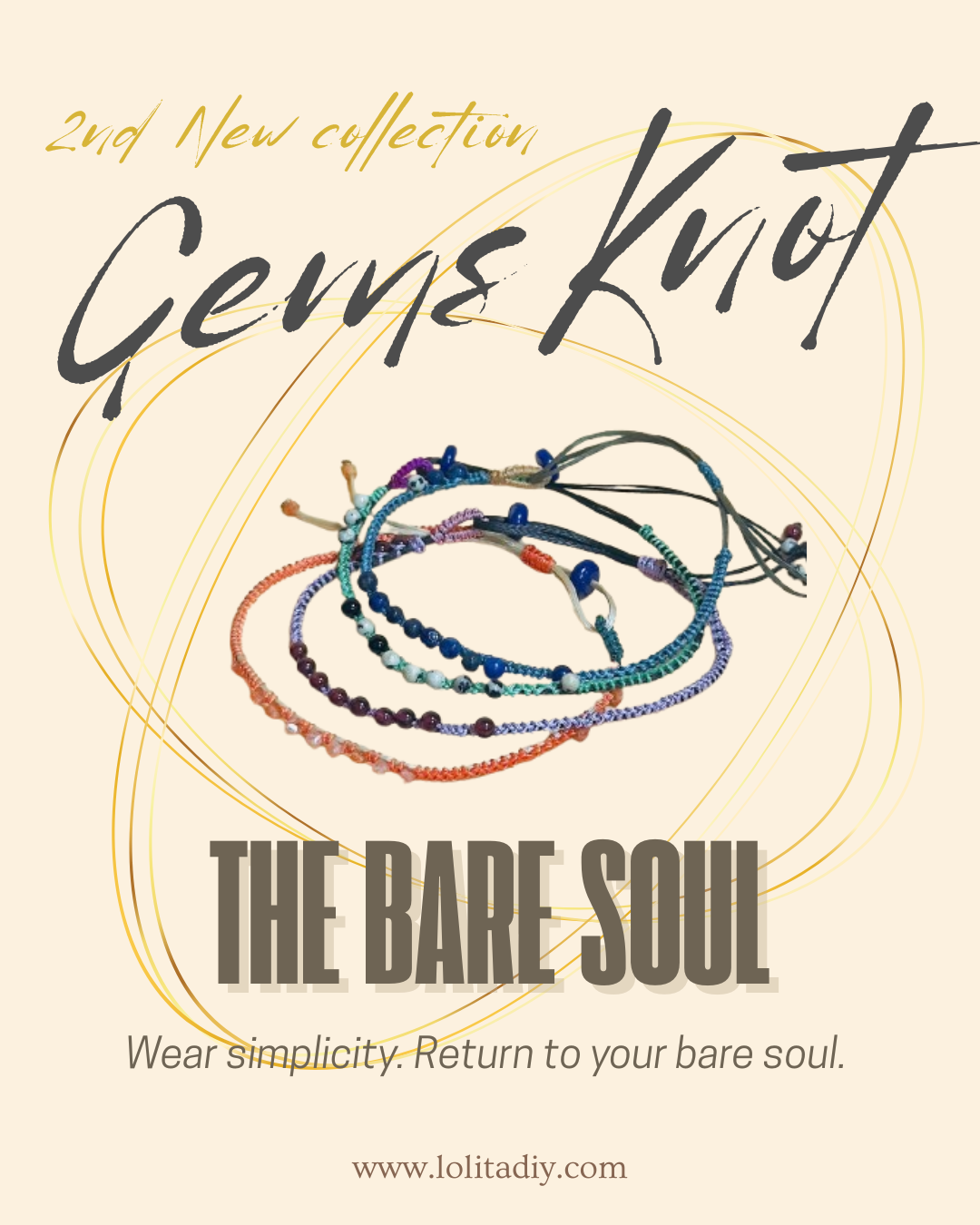 THE BARE SOUL - Wear simplicity. Return to your bare soul.