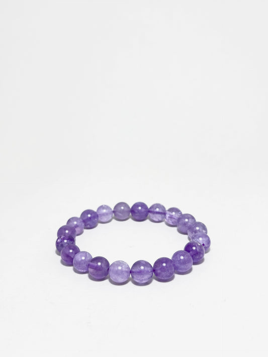  Peach Amethyst bracelet on wrist