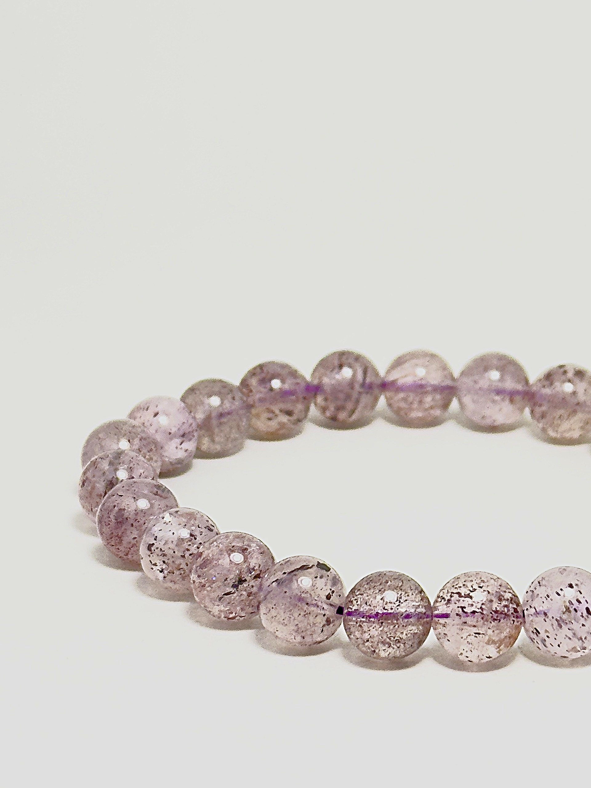 Passion Bracelet made with 6mm Strawberry Quartz beads