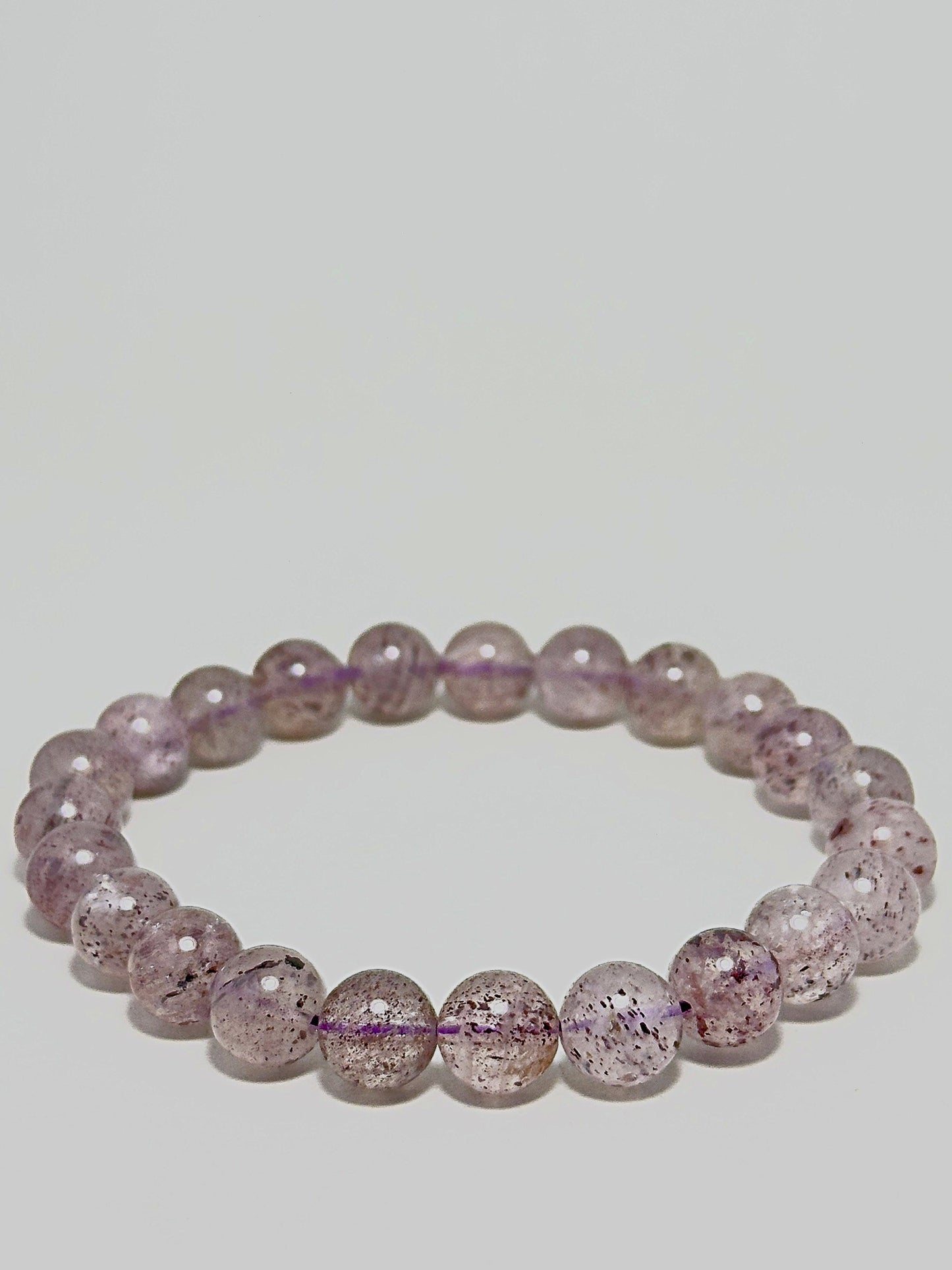 Passion Bracelet made with 6mm Strawberry Quartz beads