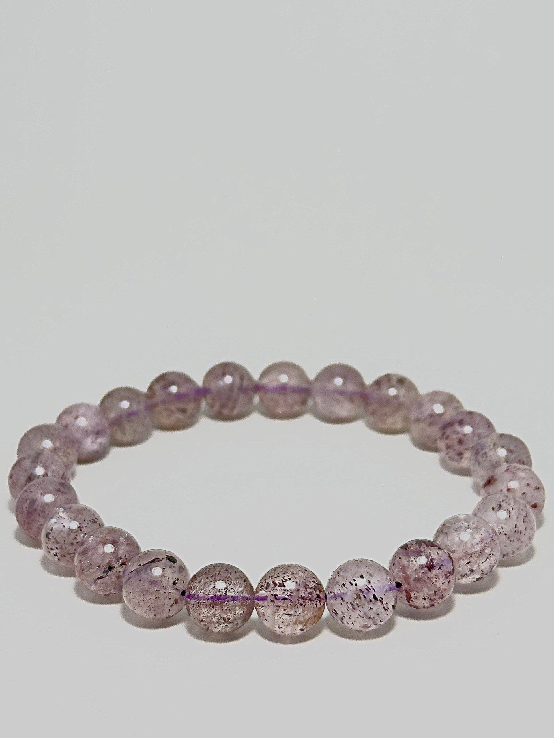 Passion Bracelet made with 6mm Strawberry Quartz beads