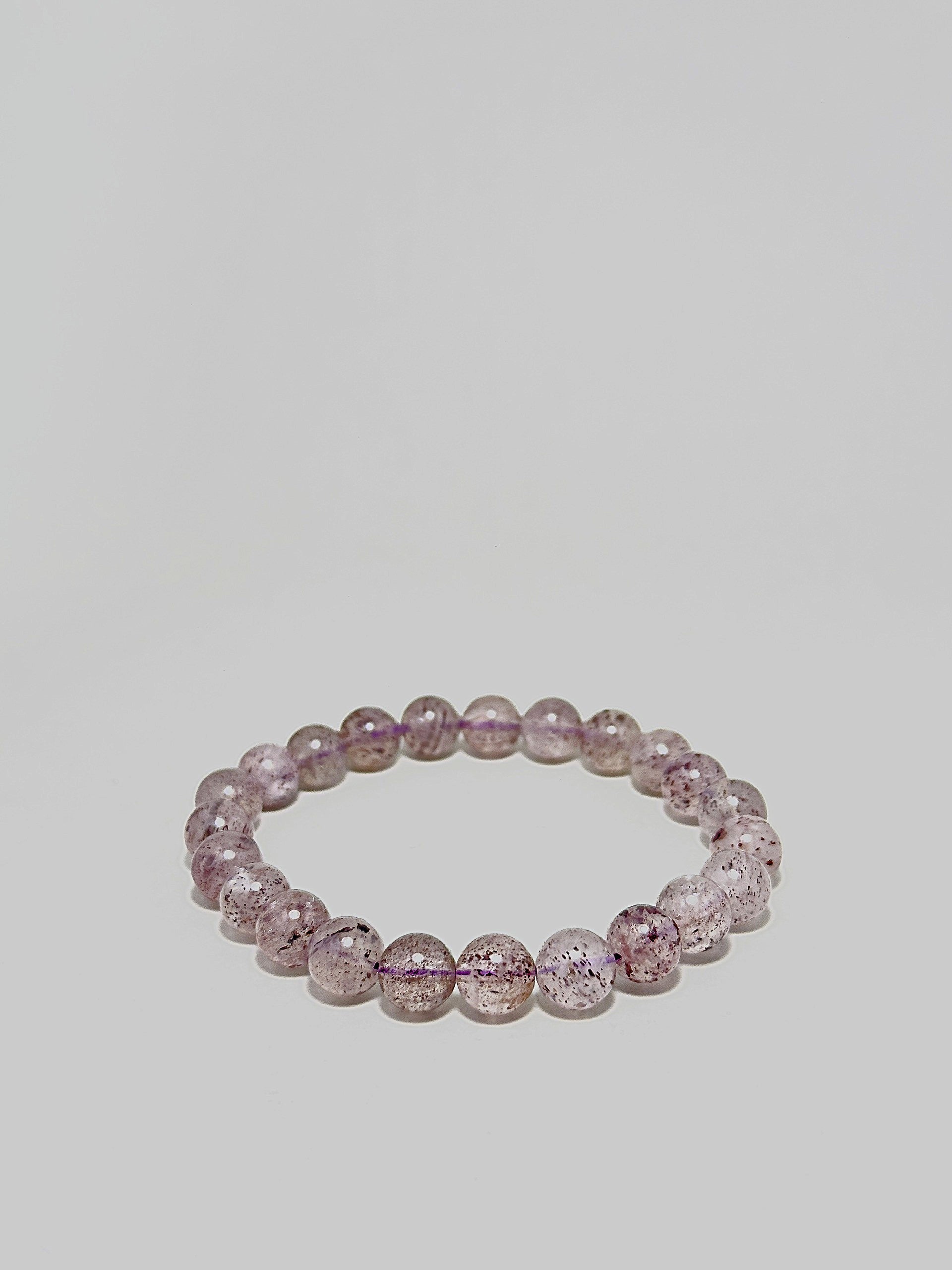 Passion Bracelet made with 6mm Strawberry Quartz beads