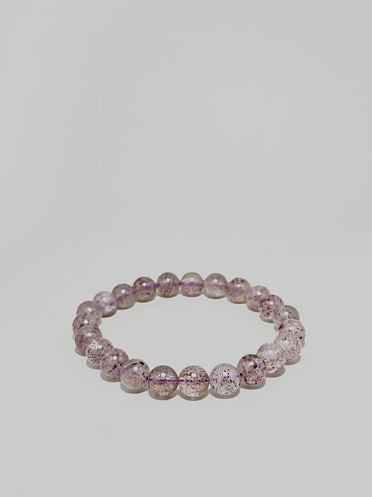 Passion Bracelet made with 6mm Strawberry Quartz beads