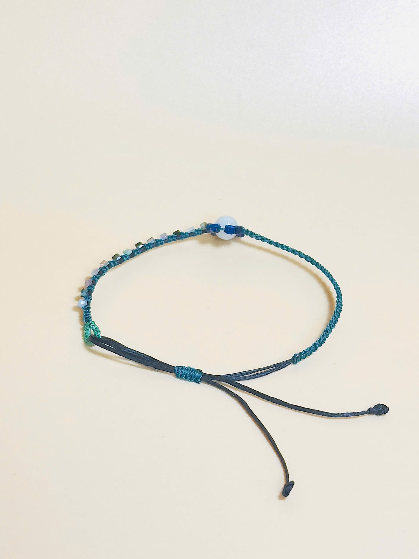 Tourmaline Sun Keeper bracelet – energy protection jewelry handmade for clarity and light