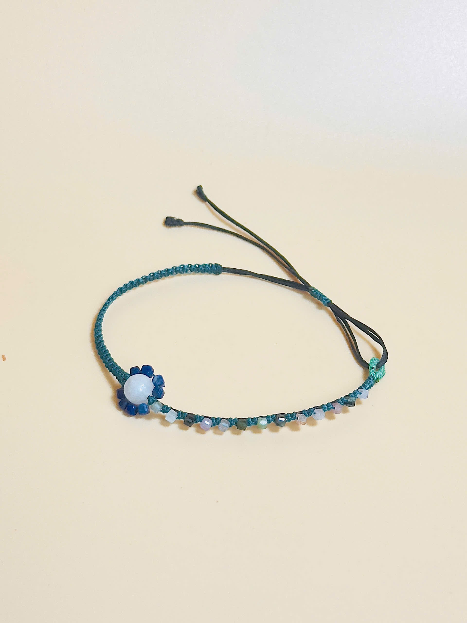 Tourmaline Sun Keeper bracelet – energy protection jewelry handmade for clarity and light