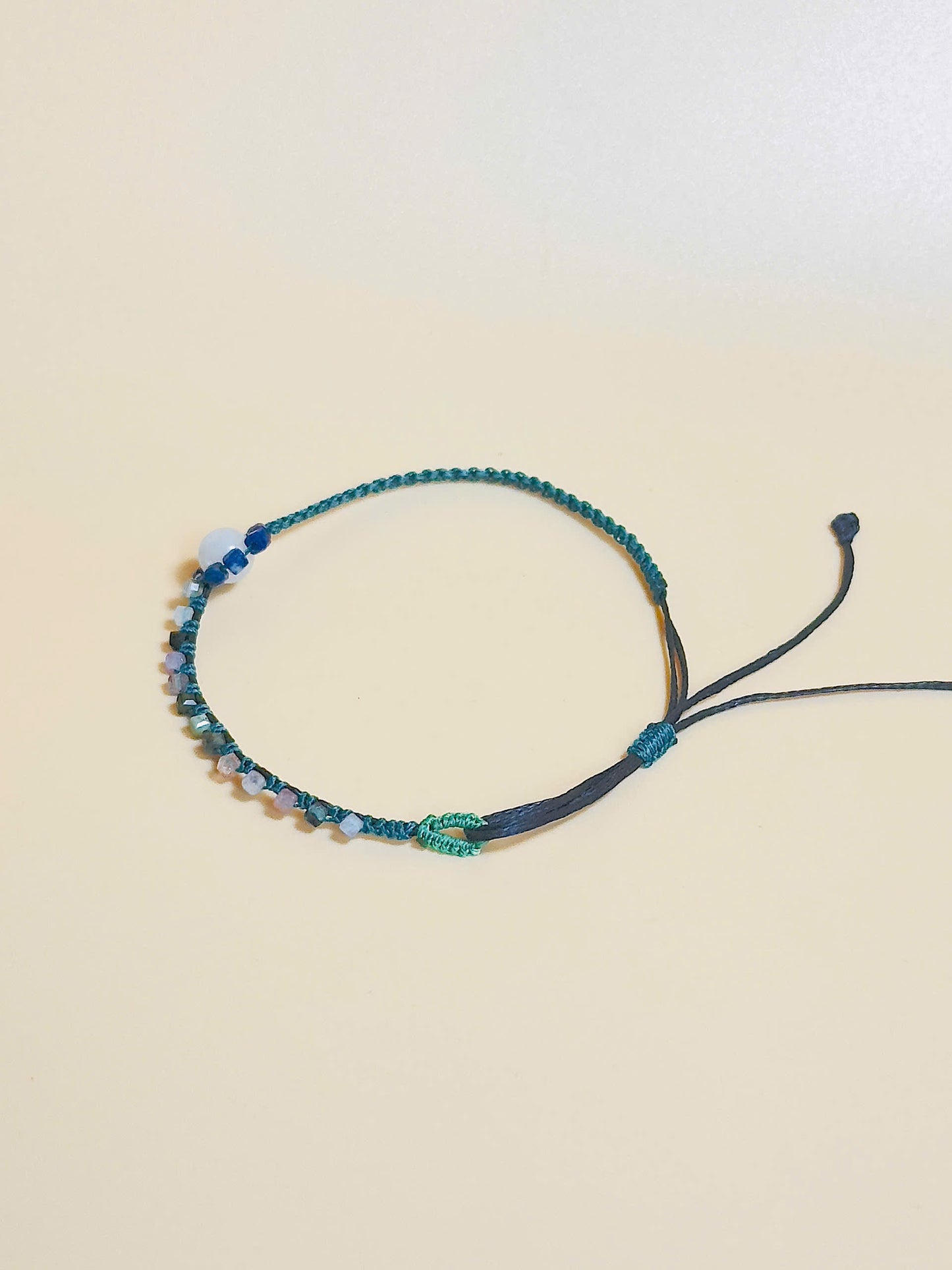Tourmaline Sun Keeper bracelet – energy protection jewelry handmade for clarity and light