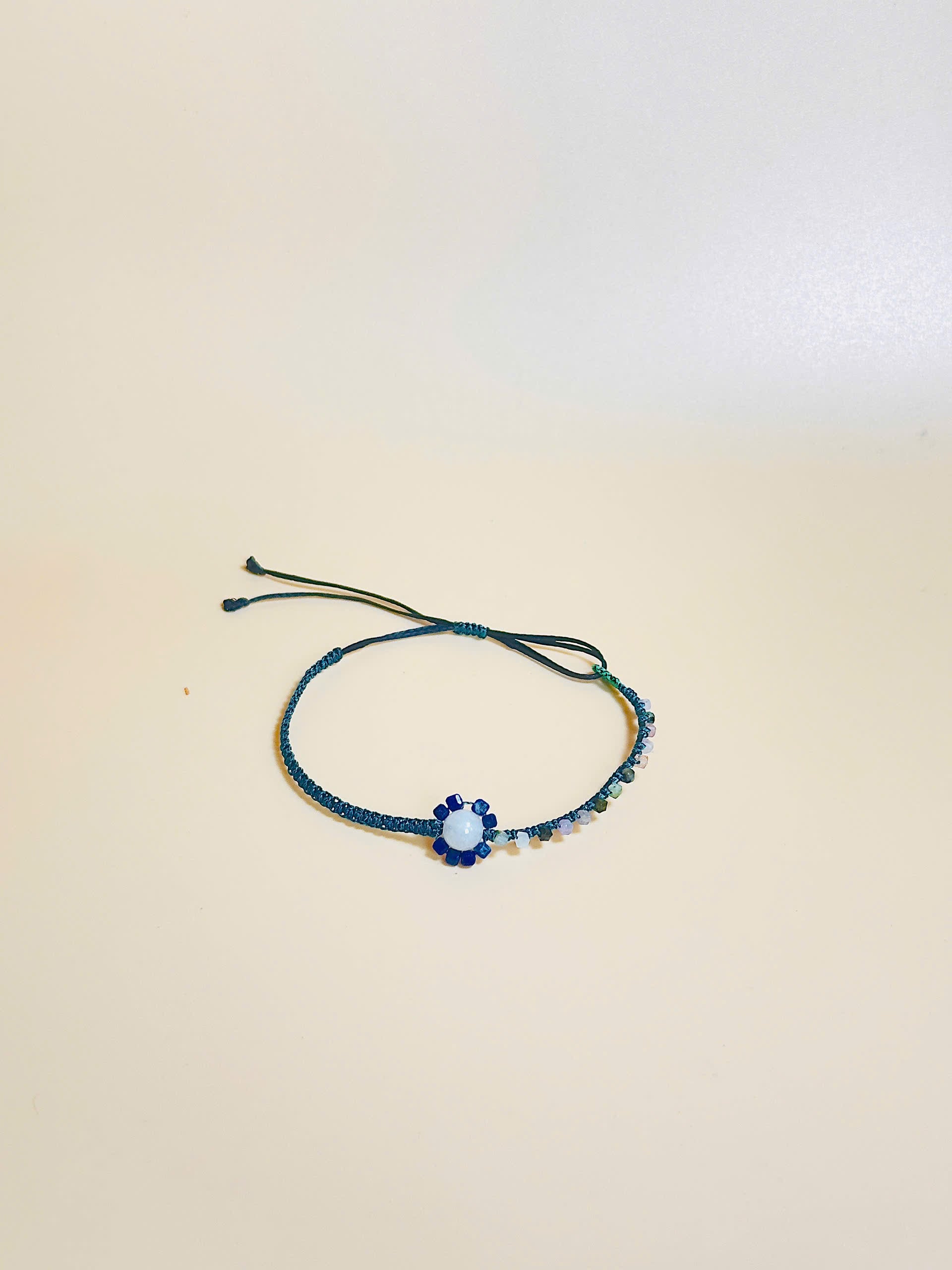 Tourmaline Sun Keeper bracelet – energy protection jewelry handmade for clarity and light