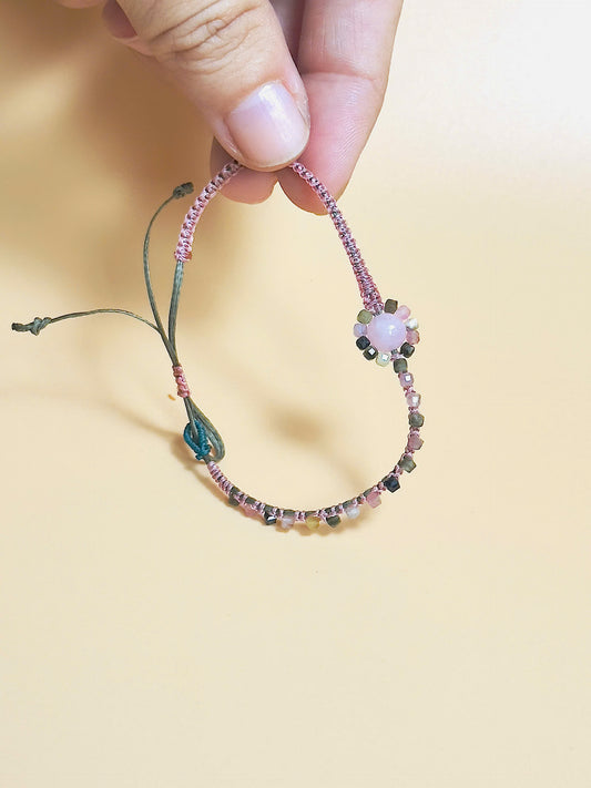 Sun Dancer bracelet – tourmaline healing crystal jewelry for joy, movement, and inner brightness
