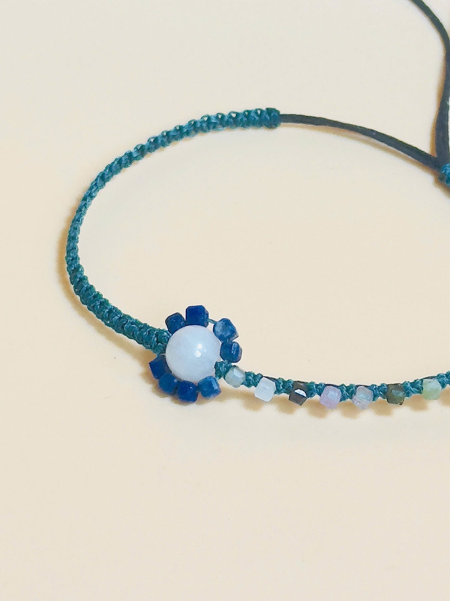 Tourmaline Sun Keeper bracelet – energy protection jewelry handmade for clarity and light