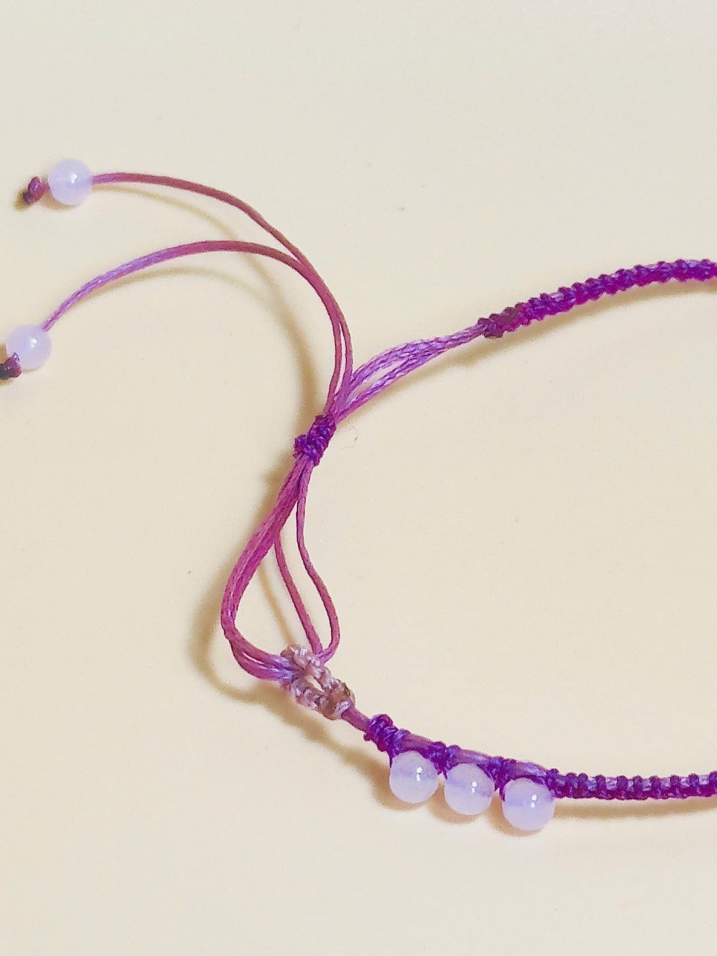 Dainty pink crystal bracelet – minimalist love & healing jewelry