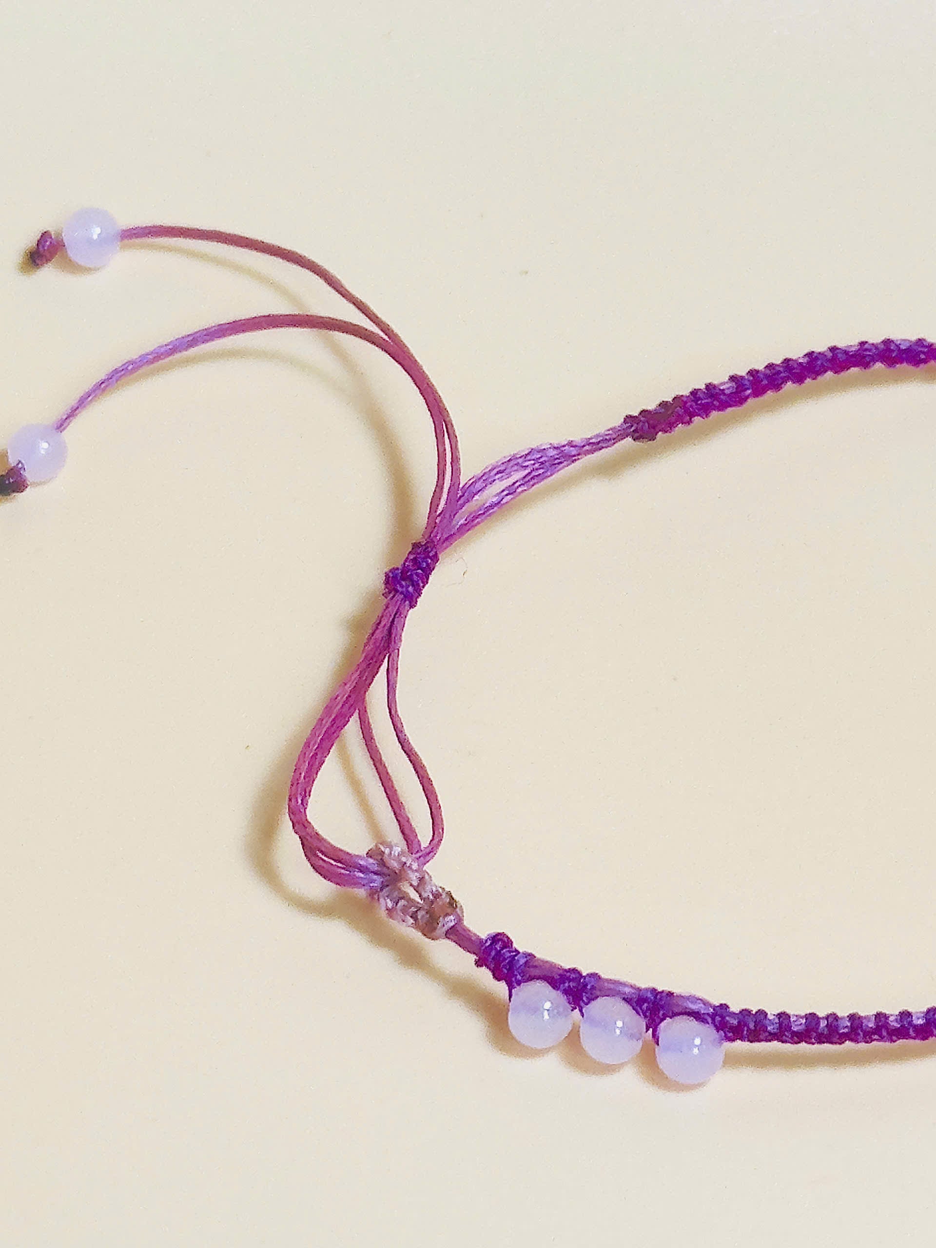 Dainty pink crystal bracelet – minimalist love & healing jewelry