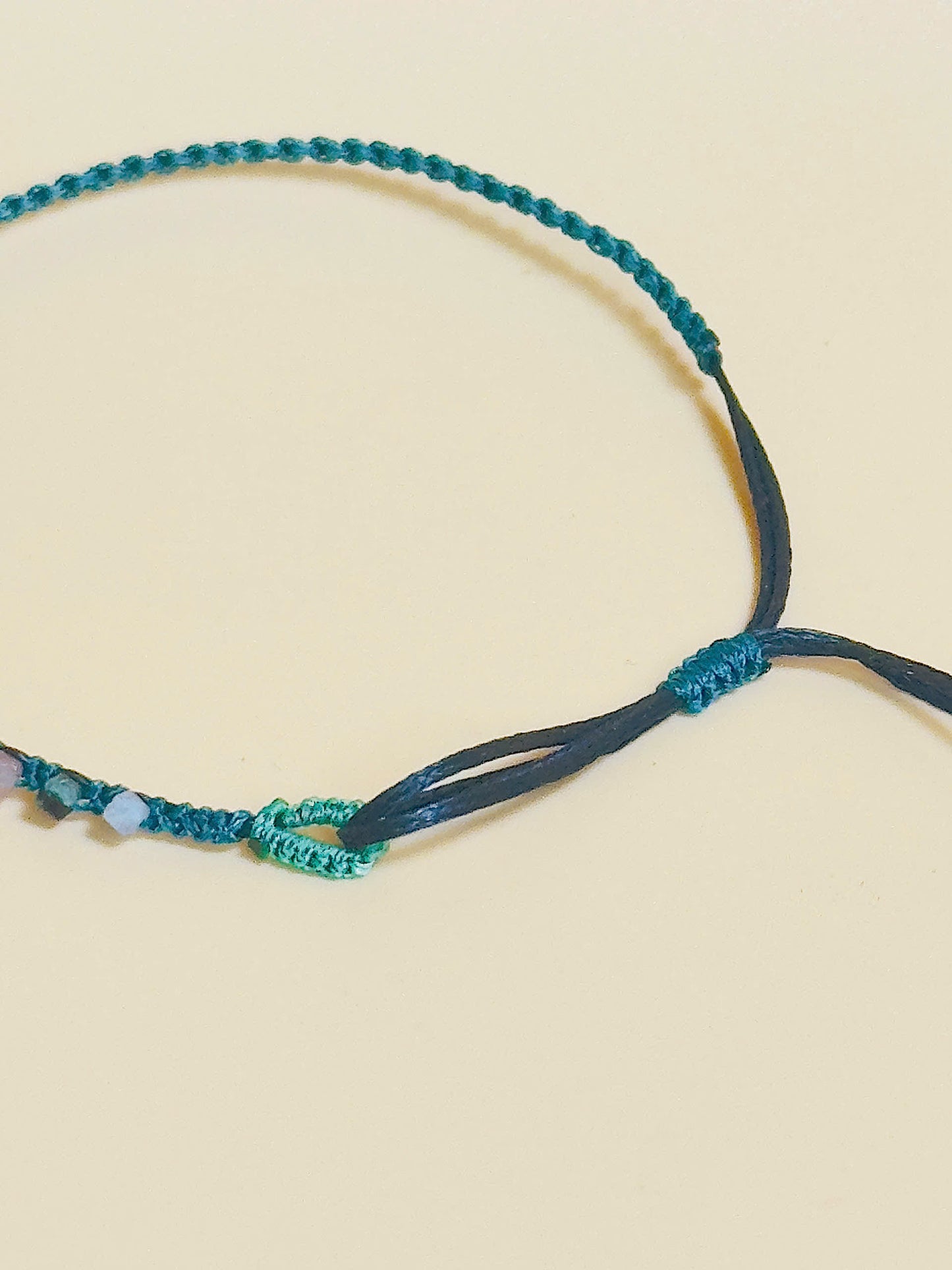 Tourmaline Sun Keeper bracelet – energy protection jewelry handmade for clarity and light