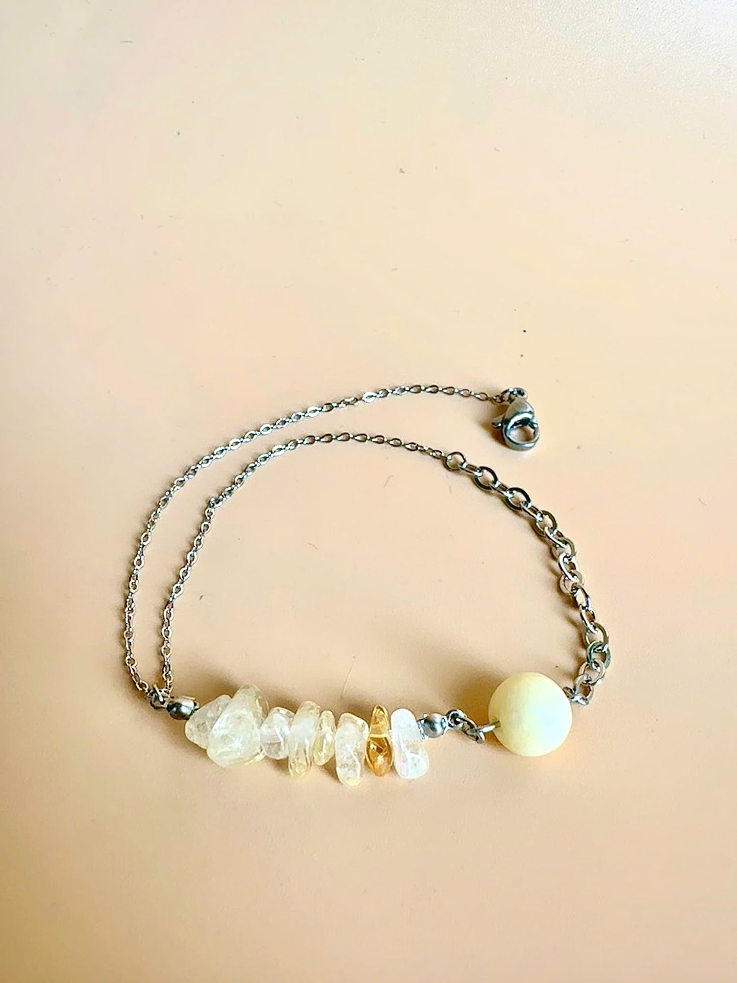 FLOW | Vòng tay Thạch Anh Vàng Citrine