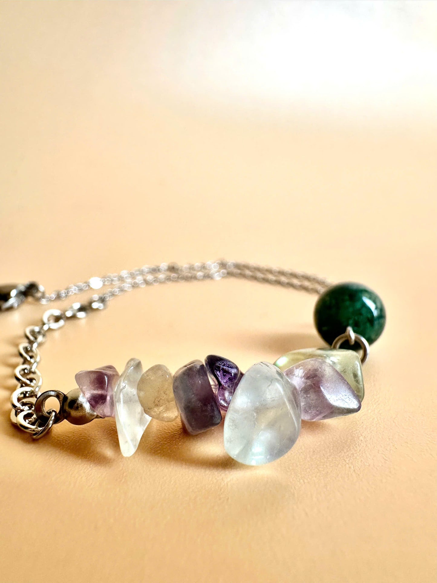 FLOW | Vòng tay Fluorite cá tính
