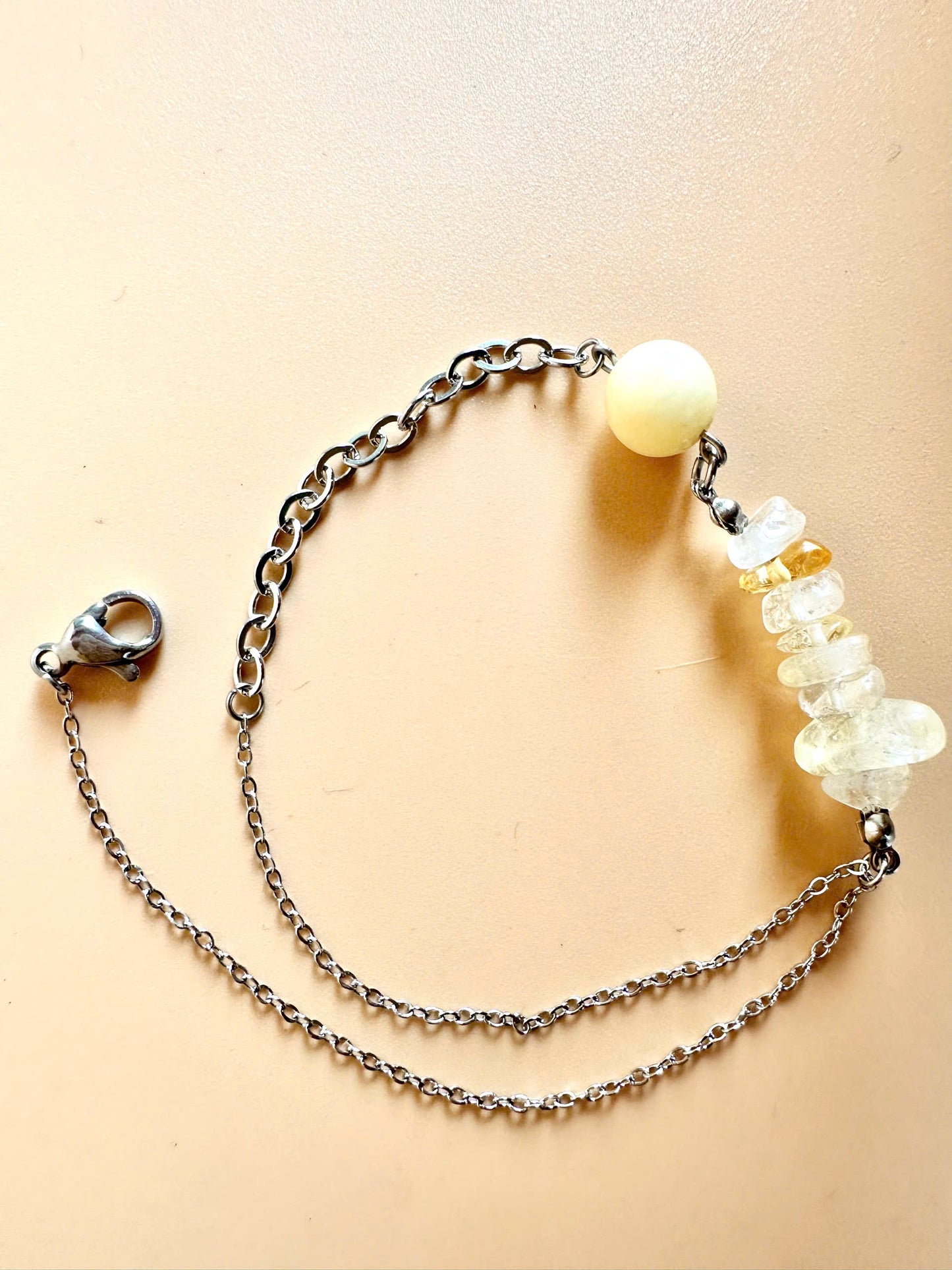FLOW | Vòng tay Thạch Anh Vàng Citrine